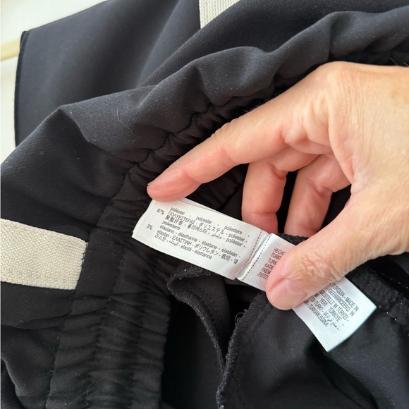 Zara Black Pants with Side Stripe, Size S - Picture 8 of 8
